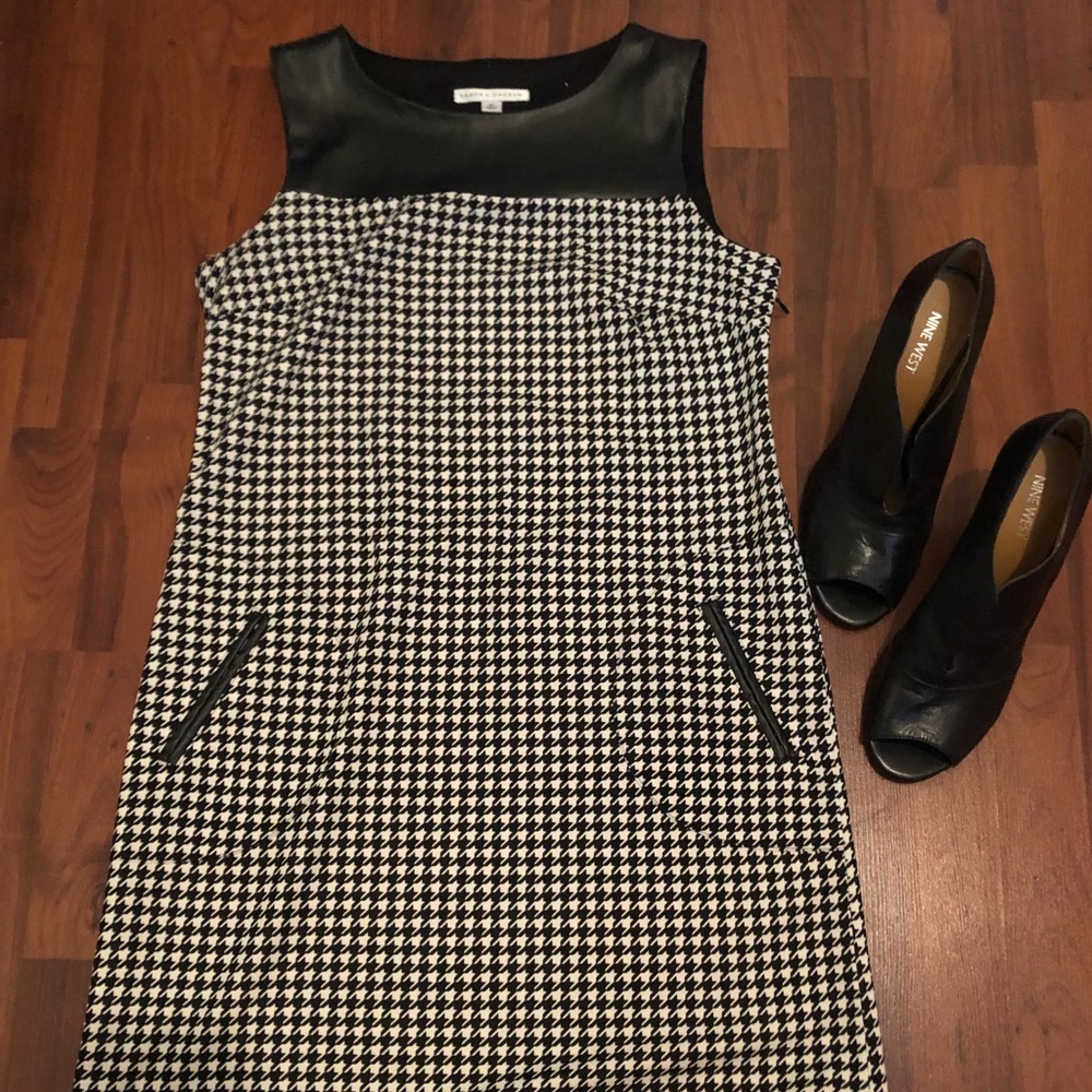 Houndstooth Dress